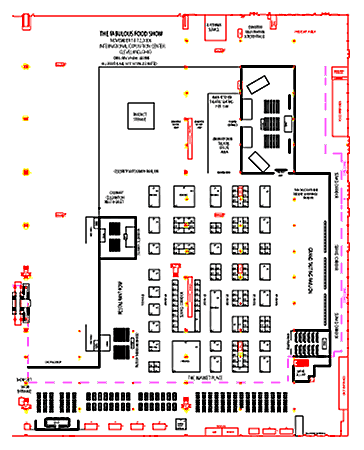 Fabulous Food Show Floor Plan - View PDF
